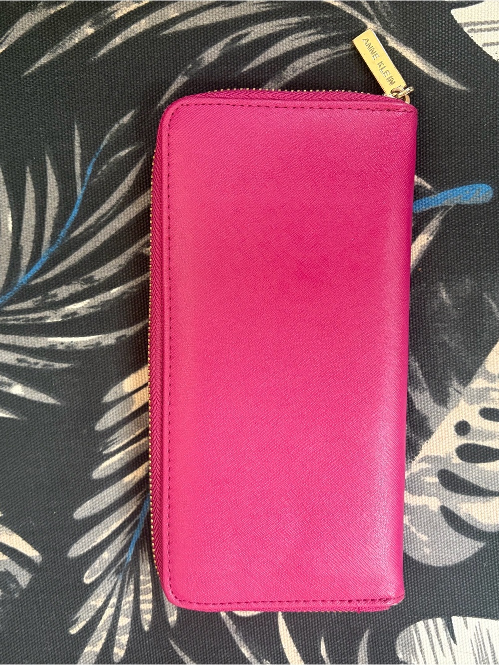 Anne Klein Pink Zip Wallet